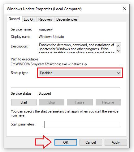 Chặn cập nhật Windows 10 bằng Registry Editor