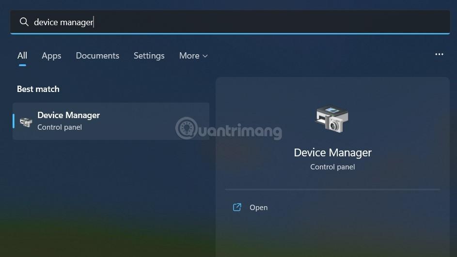 Chọn Update driver