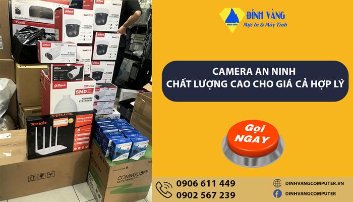 Dịch vụ lắp đặt camera quận 5