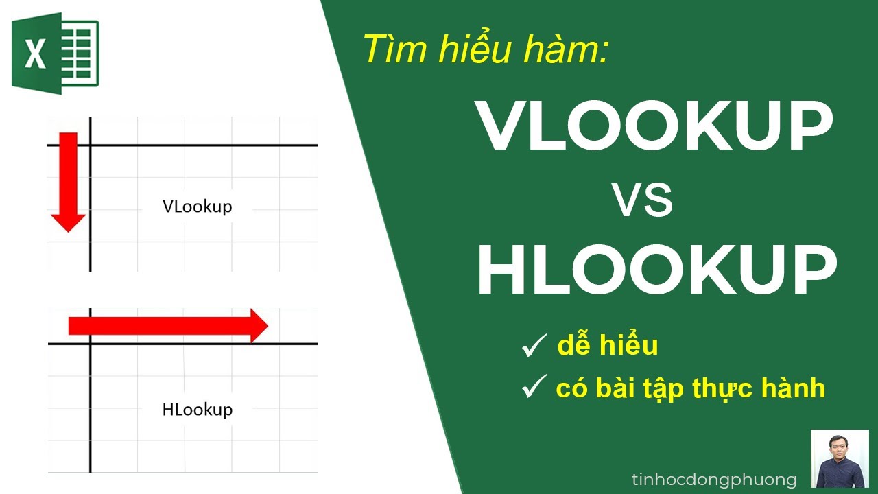 Vén Màn Bí Mật VLOOKUP và HLOOKUP: Khi Nào Dùng Hàm Nào Cho "Chuẩn"?