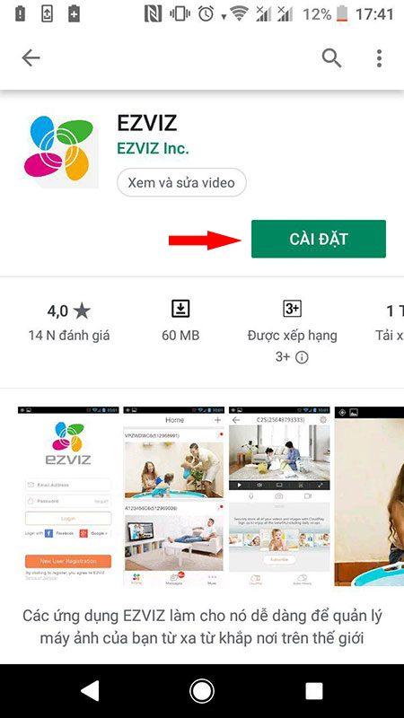 Hướng dẫn cài đặt và sử dụng camera IP Wifi EZVIZ trên điện thoại - hình 01