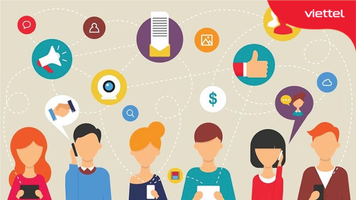 Internet kết nối mọi người ở khoảng cách xa