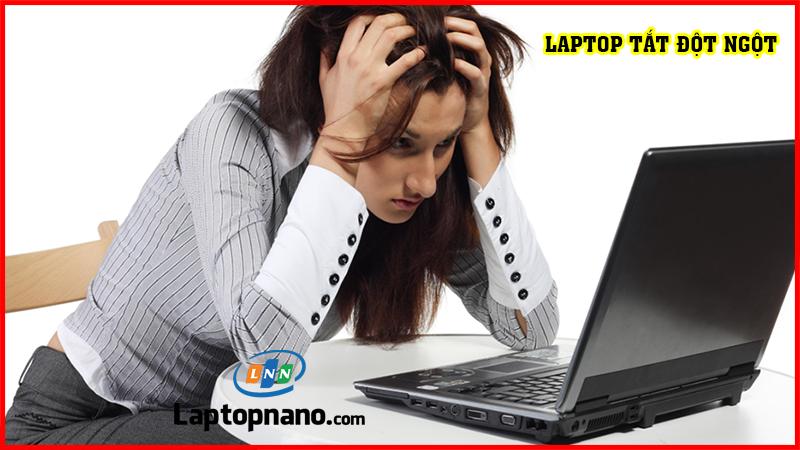 Laptop tự động tắt mà không cảnh báo