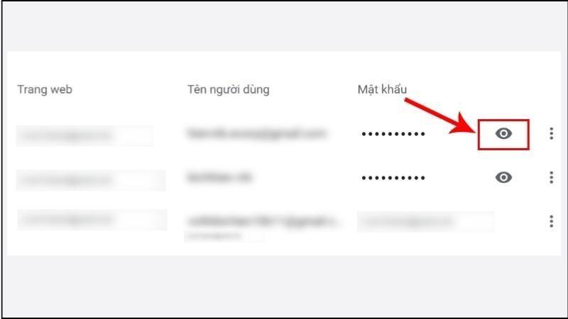 Mật khẩu đã lưu trên iPhone