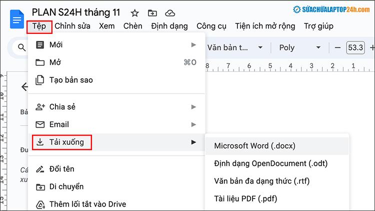 Mở file PDF bằng ứng dụng khác