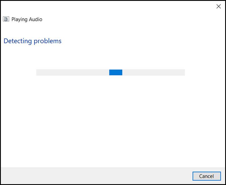 Sử dụng trình Troubleshooters