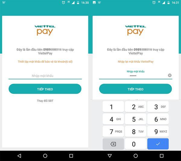 tạo MasterCard ảo bằng Viettel Pay