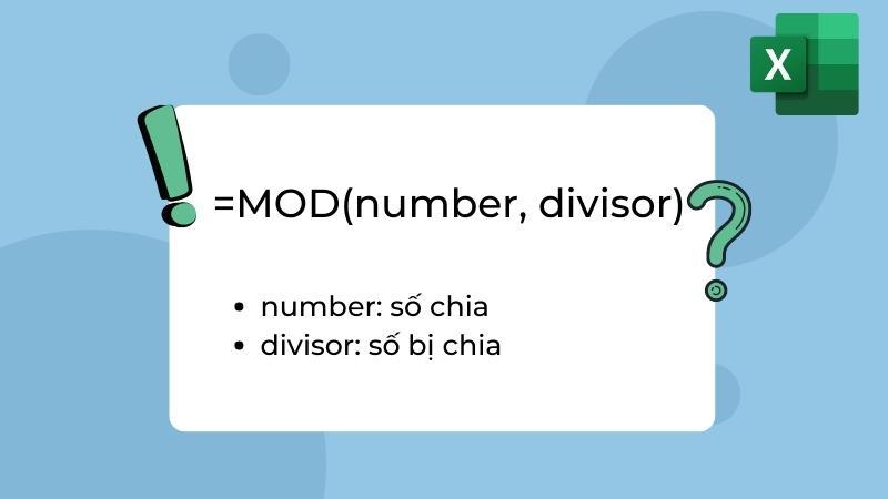 Ứng dụng hàm MOD Excel để kiểm tra số chẵn hay lẻ nhanh chóng