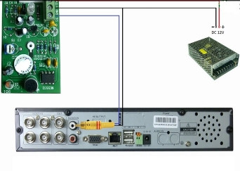 Adapter cấp nguồn 12V cho micro thu âm camera Dahua