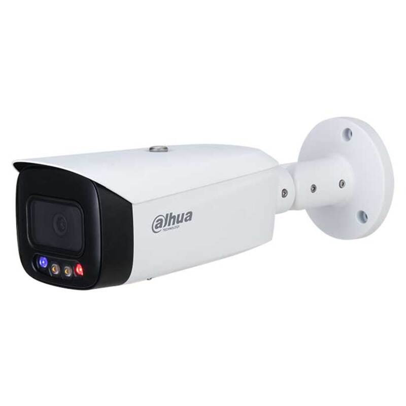 Camera Dahua Full-color tích hợp còi/đèn – tăng khả năng răn đe tại khu vực cổng