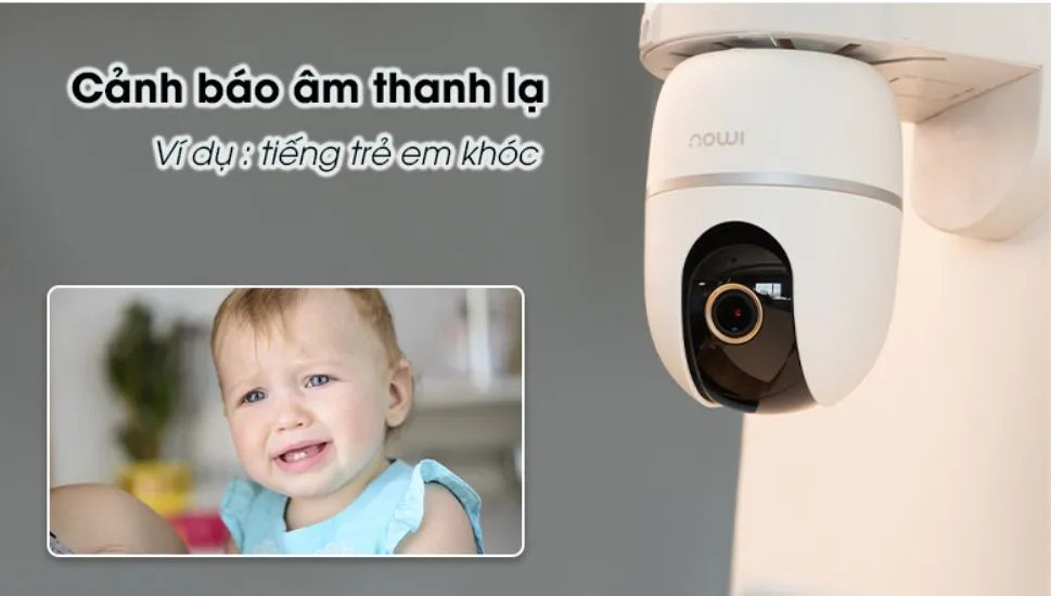 Cận cảnh camera WiFi IMOU 3MP IPC-A32EP-L với cảm biến 1/2.8 inch và hồng ngoại 10m