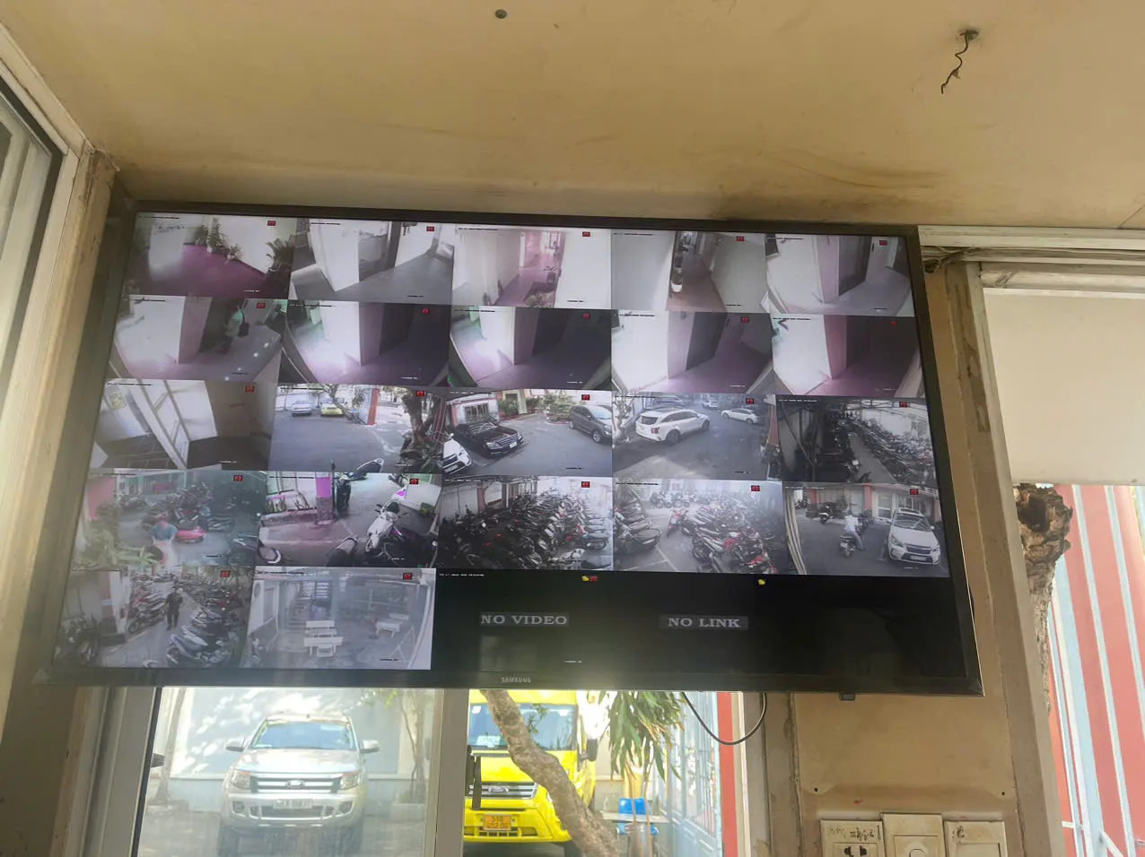 Hình ảnh hệ thống camera thực tế sau khi bảo trì tối ưu