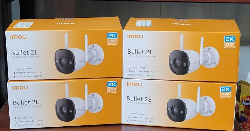 lưu ý khi lắp camera imou ngoài trời: vị trí, nguồn PoE và che mưa nắng