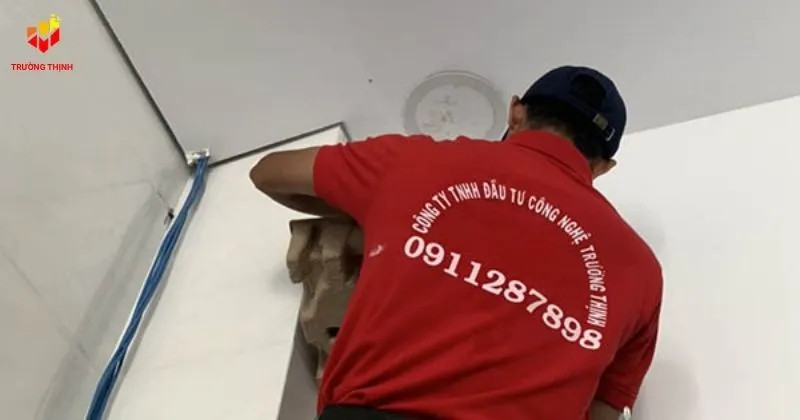 Quy trình lắp đặt camera chung cư chuyên nghiệp tại Trường Thịnh Telecom