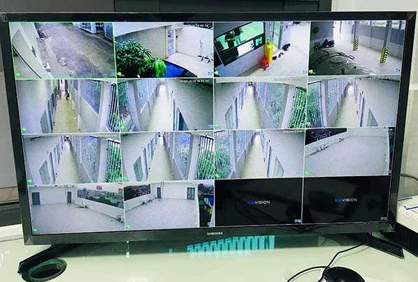 Sơ đồ bố trí camera an ninh cho khu nhà trọ nhiều tầng