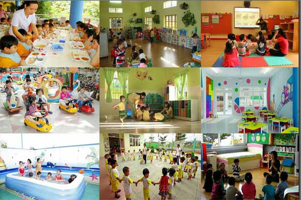 Sơ đồ vị trí lắp camera hiệu quả cho trường mẫu giáo: cổng, hành lang, sân chơi và phòng học được ưu tiên