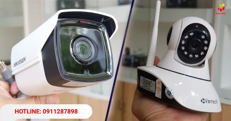 So sánh camera IP và camera wifi phù hợp lắp đặt trong nhà chung cư