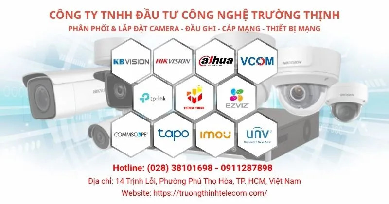 Trường Thịnh Telecom nhà phân phối Dahua chính hãng, kho lớn, hỗ trợ kỹ thuật dự án