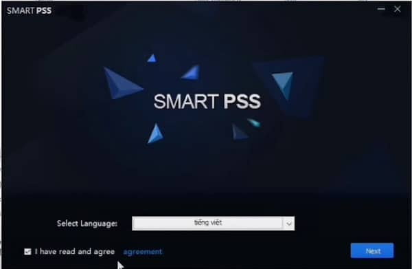 Cài đặt phần mềm SmartPSS tiếng Việt trên PC để xem và quản lý hệ thống camera Dahua