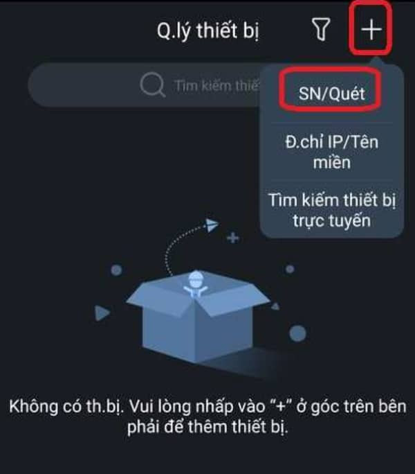 Quét mã QR Dahua bằng DMSS để thêm camera theo cách Cloud P2P nhanh chóng, ổn định