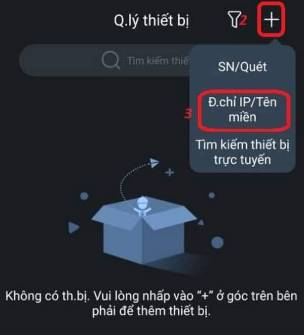Thêm camera Dahua bằng địa chỉ IP hoặc tên miền động trong DMSS, phù hợp doanh nghiệp và kỹ thuật mạng