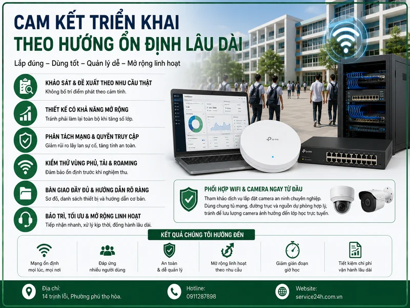 Cam kết triển khai theo hướng ổn định lâu dài