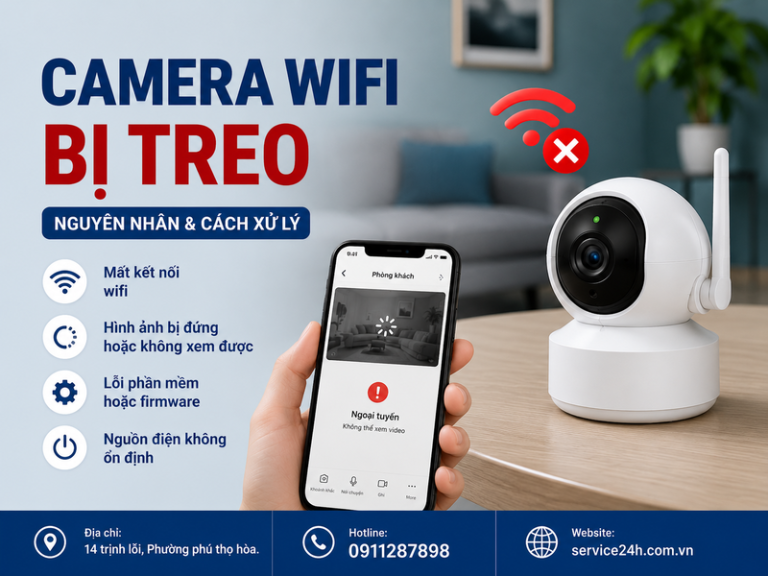 camera wifi bị treo