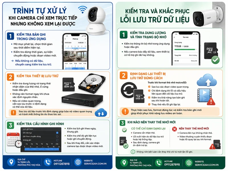 Kiểm tra và khắc phục lỗi lưu trữ dữ liệu