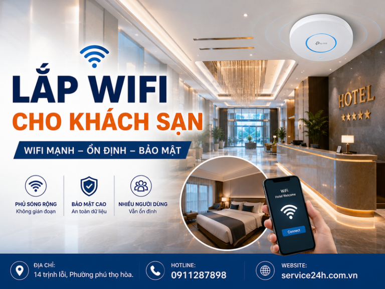Lắp wifi cho khách sạn
