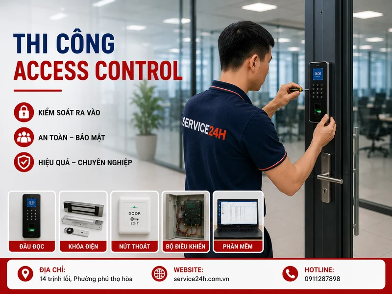 Dịch Vụ Thi Công Access Control Uy Tín Cho Doanh Nghiệp
