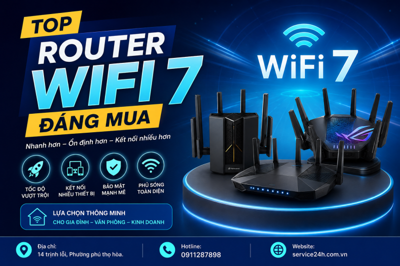 Top router Wifi 7 đáng mua