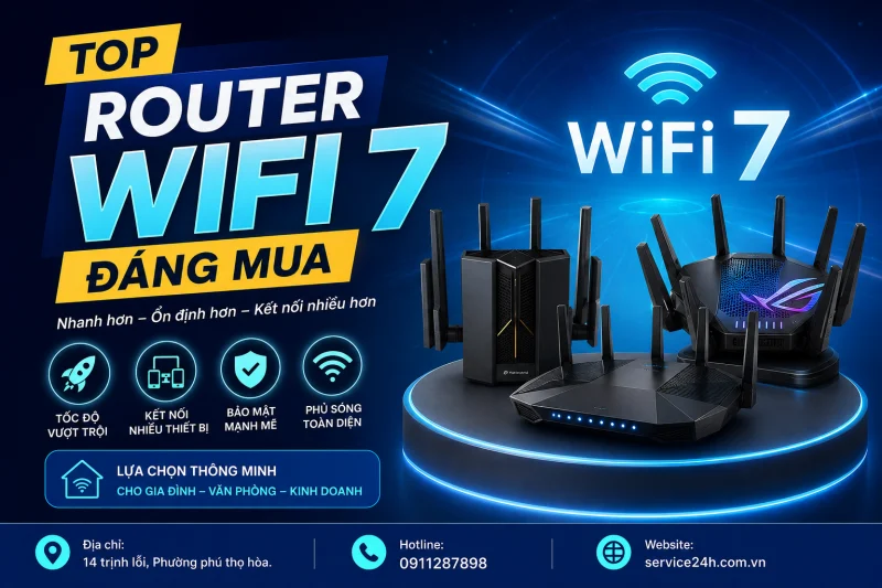 Top router Wifi 7 đáng mua