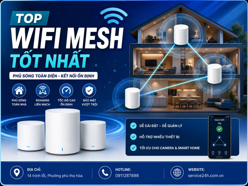 Top wifi Mesh tốt nhất