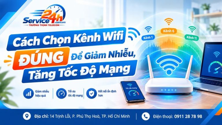 Cách Chọn Kênh Wifi Đúng Để Giảm Nhiễu, Tăng Tốc Độ Mạng