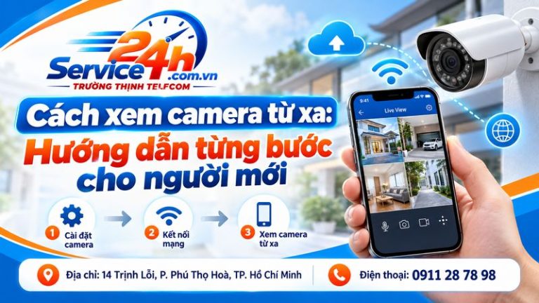 Cách xem camera từ xa: Hướng dẫn từng bước cho người mới