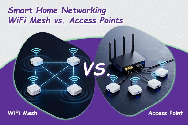 Wifi Mesh và Access Point: Khác nhau ở điểm nào và nên chọn loại nào?