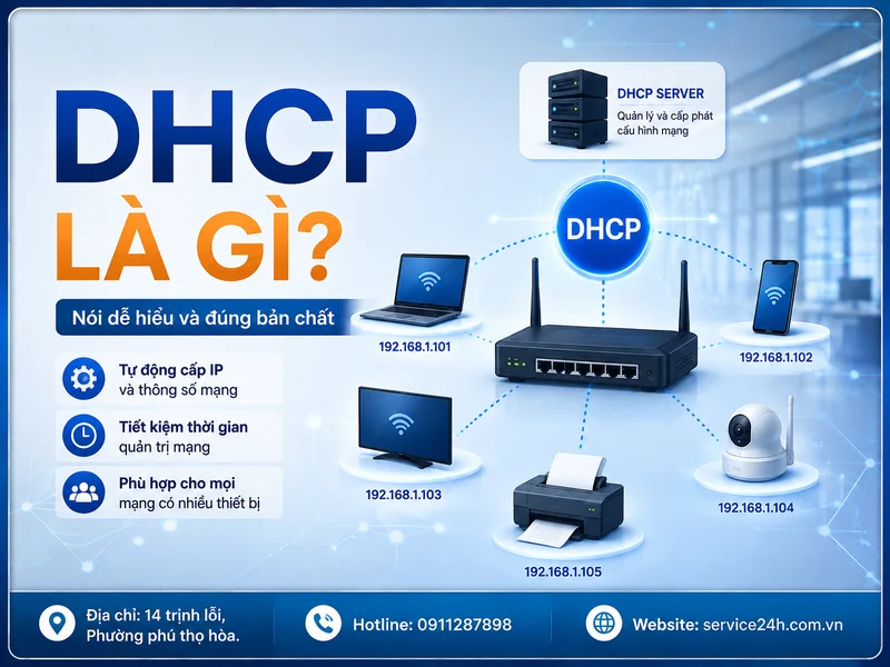 DHCP là gì? Cách hoạt động, vai trò và cách sử dụng