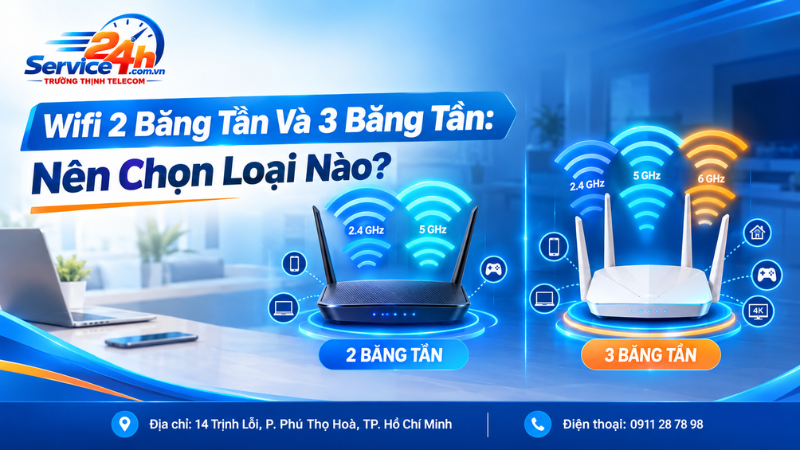 Wifi 2 Băng Tần Và 3 Băng Tần: Nên Chọn Loại Nào?