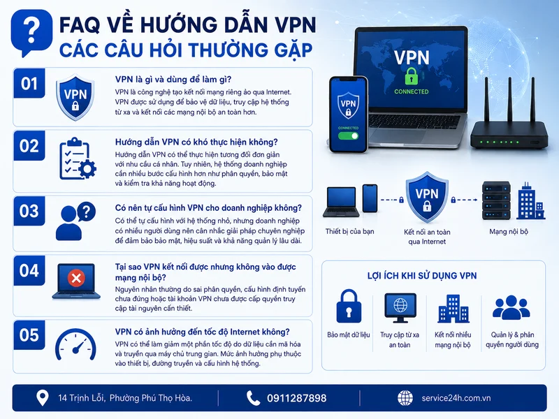 FAQ về hướng dẫn VPN: Các câu hỏi thường gặp