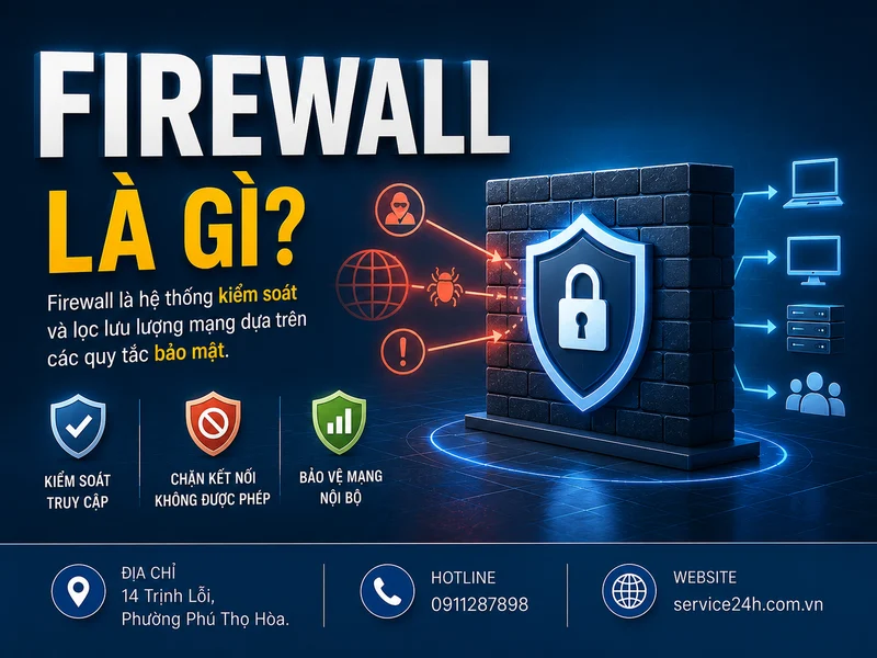 Firewall là gì? Cách hoạt động, vai trò và khi nào cần dùng