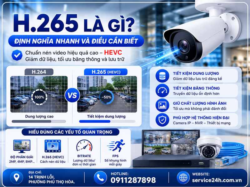H.265 là gì? Định nghĩa nhanh và điều cần biết
