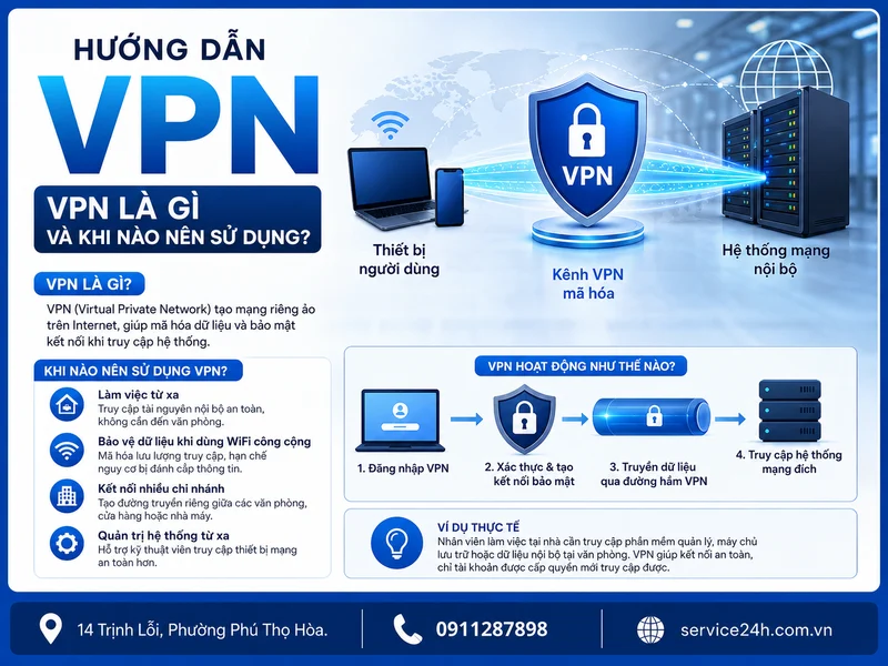 Hướng dẫn VPN: VPN là gì và khi nào nên sử dụng?