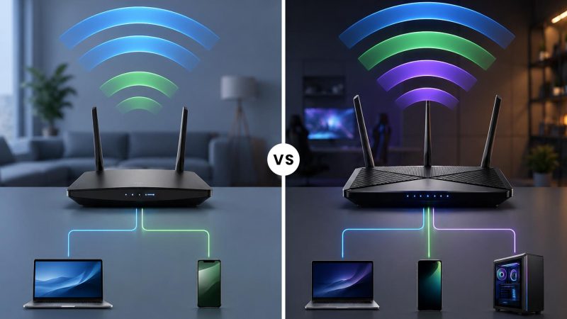 Wifi 2 băng tần và 3 băng tần khác nhau như thế nào?