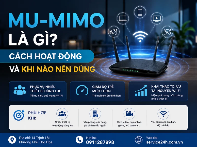 MU-MIMO là gì? Cách hoạt động và khi nào nên dùng