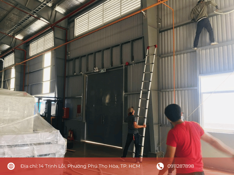 Nên lắp camera ở những vị trí nào trong kho xưởng?
