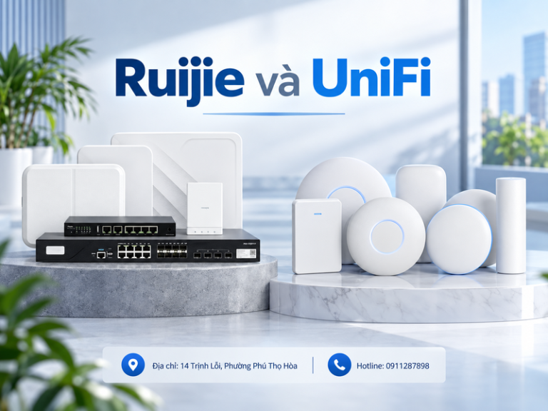 Ruijie và UniFi