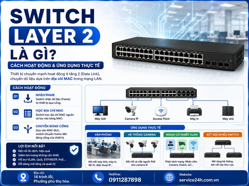 Switch Layer 2 là gì