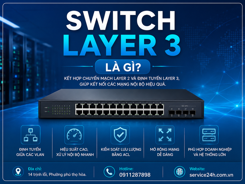 Switch Layer 3 là gì