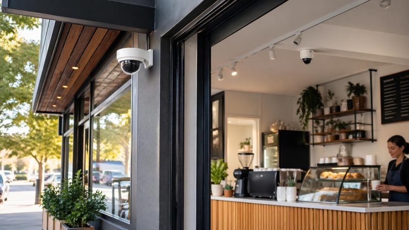 Các vị trí nên ưu tiên khi lắp camera cho quán cafe