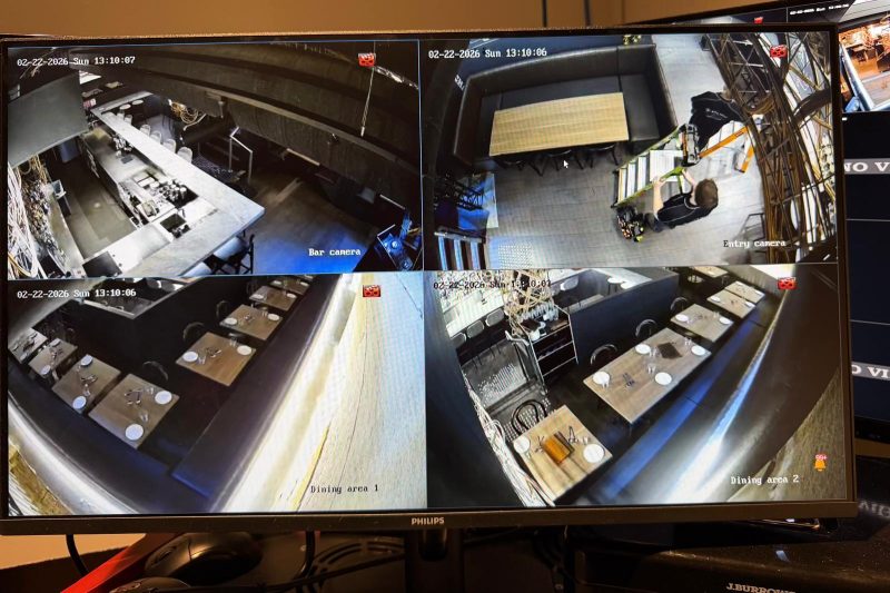 Vị trí nên lắp camera trong nhà hàng